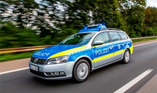 Streifenwagen Polizei