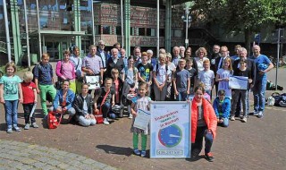 Gewinner der Aktion Stadtradeln in Bocholt