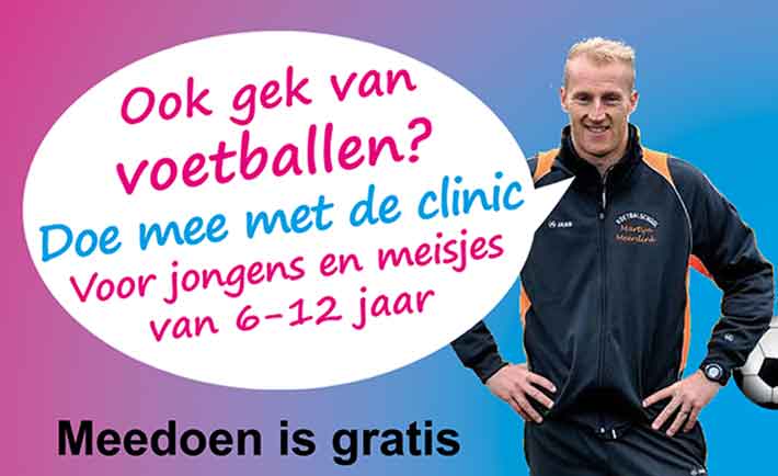 Martijn Meerdink Voetbalclinic