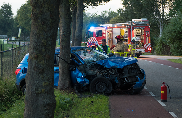 Eenzijdig ongeval Lage Heurnseweg