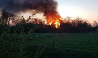 Boerderijbrand Spork