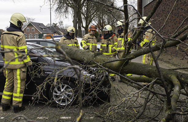 Stormschade door Ciara