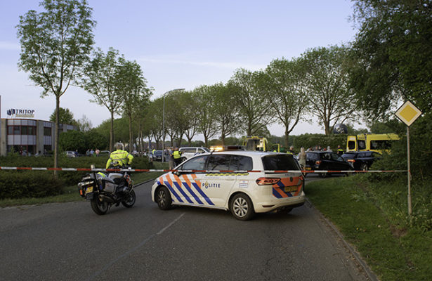 Motorrijder verongelukt