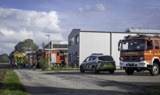 Brand opslaghal Johannes-Meis-Straße