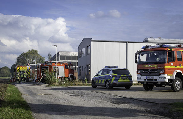 Brand opslaghal Johannes-Meis-Straße