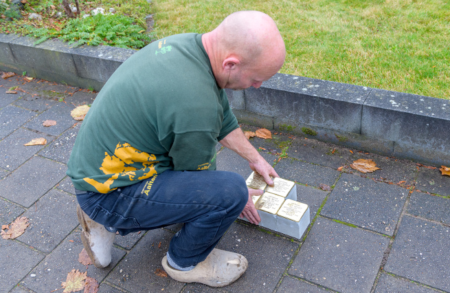 Stolpersteine - Joop van reeken