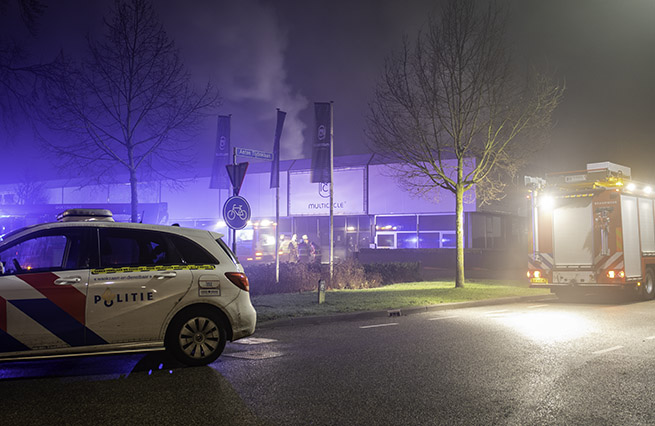 Grote brand Multicycle Ulft