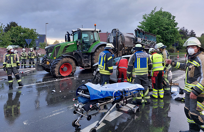 Unfall Dinxperloer Straße