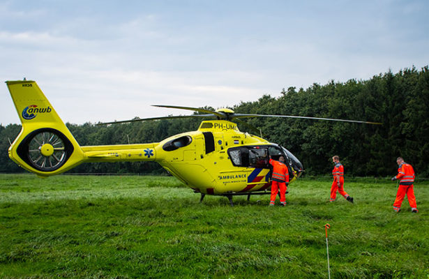 Traumahelikopter LifeLiner3 Lage Heurnseweg