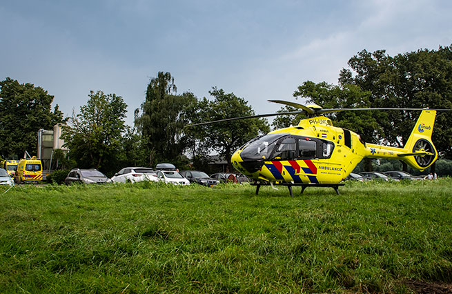 Traumahelikopter LifeLiner3 Lage Heurnseweg