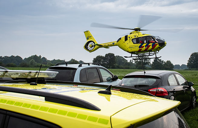 Traumahelikopter LifeLiner3 Lage Heurnseweg