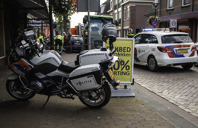 Ongeval fietser Hogestraat