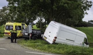 Pakketbezorger Ongeval Aa-Strangrondweg