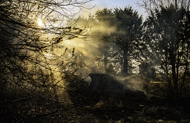 Brandweer Dinxperlo Aangestoken Brand Helmkamp 22