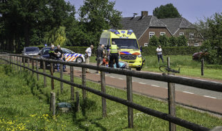 Handletsel fietster Lage Heurnseweg