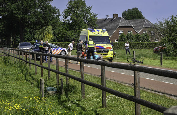 Handletsel fietster Lage Heurnseweg