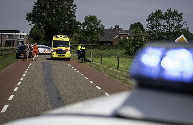 Handletsel fietster Lage Heurnseweg