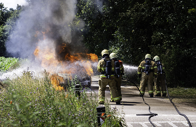 voertuigbrand Keupenstraat