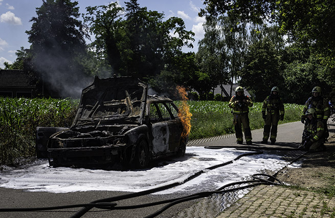 voertuigbrand Keupenstraat