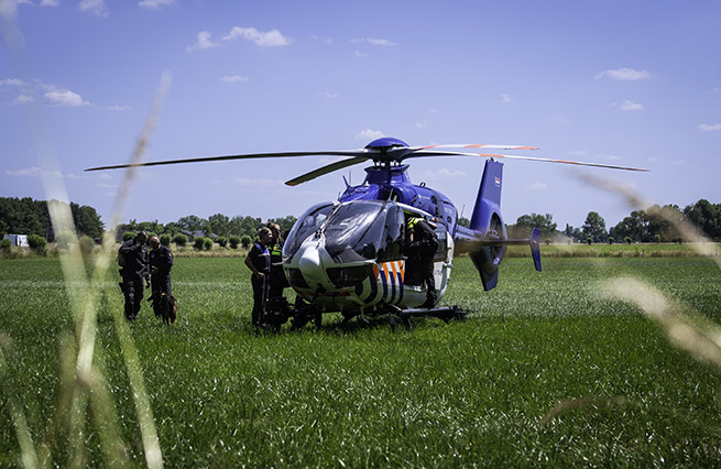 Politiehelikopter Burgernet Breedenbroek 2022