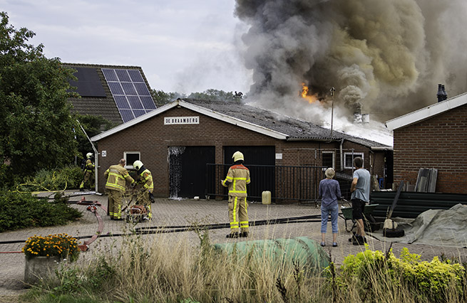 Brand Caspersstraat De Heurne