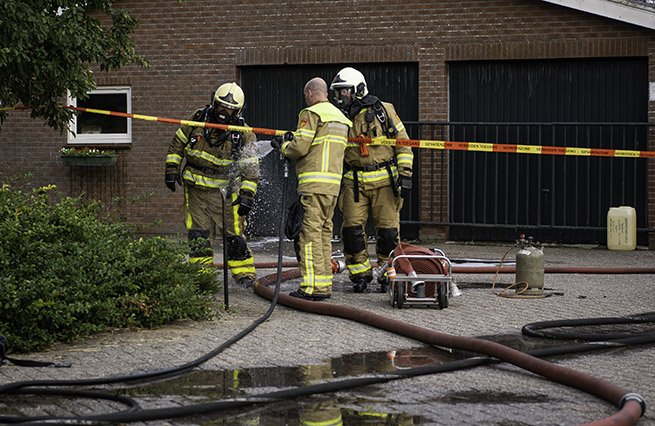 Brand Caspersstraat De Heurne