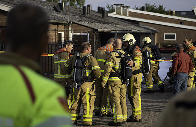 Brand Caspersstraat De Heurne