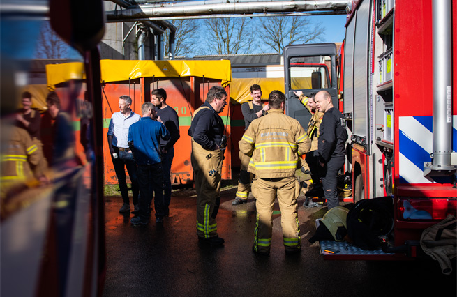 Brand in spuiterij Westerveld & Nederlof