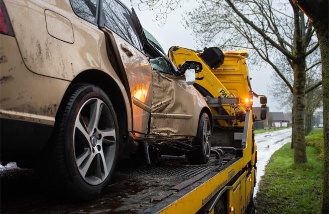 Botsing aquaplaning Anholtseweg 2023