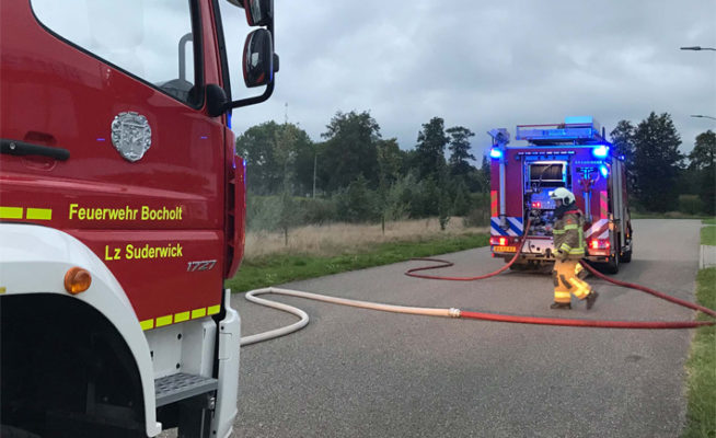 Einsatzzeiten Feuerwehr LZ Suderwick Niederlande