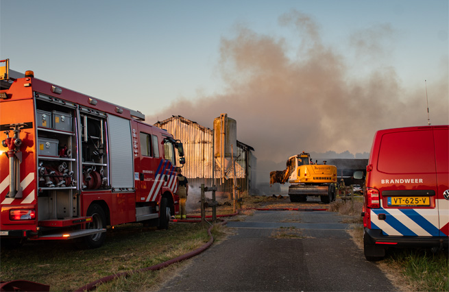 Stalbrand Giebinkslat De Heurne juni 2023