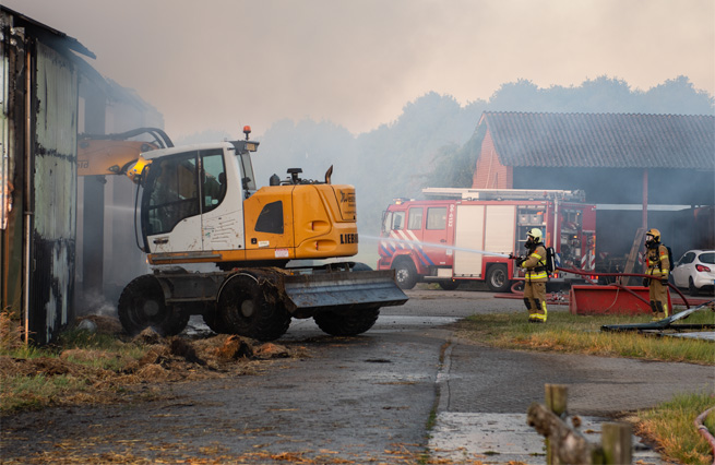 Stalbrand Giebinkslat De Heurne juni 2023