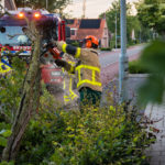 Stormschade op steenworp afstand van kazerne brandweer Dinxperlo