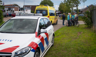 Hoofdwond na val fiets Meniststraat