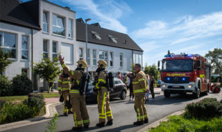 Feuerwehr Brandweer Dinxperlo, Suderwick en Bocholt bij de Brunsmannstraße