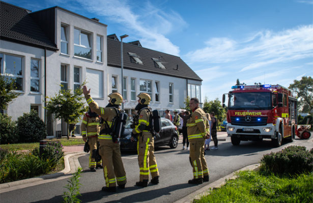 Feuerwehr Brandweer Dinxperlo, Suderwick en Bocholt bij de Brunsmannstraße