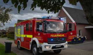 Löschzug Suderwick gaslek Breedenbroek