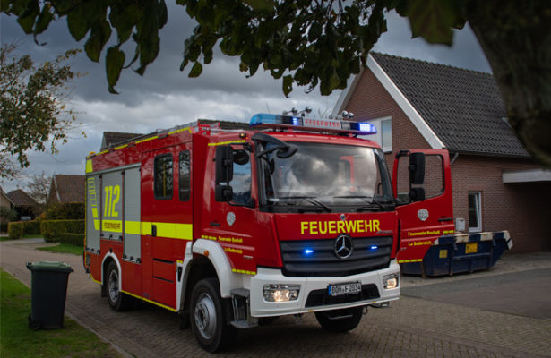 Löschzug Suderwick gaslek Breedenbroek