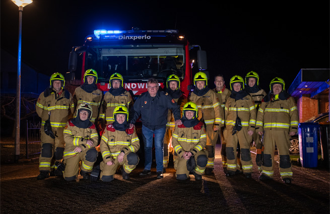 Afscheid Thomas Dickmann brandweer Dinxperlo