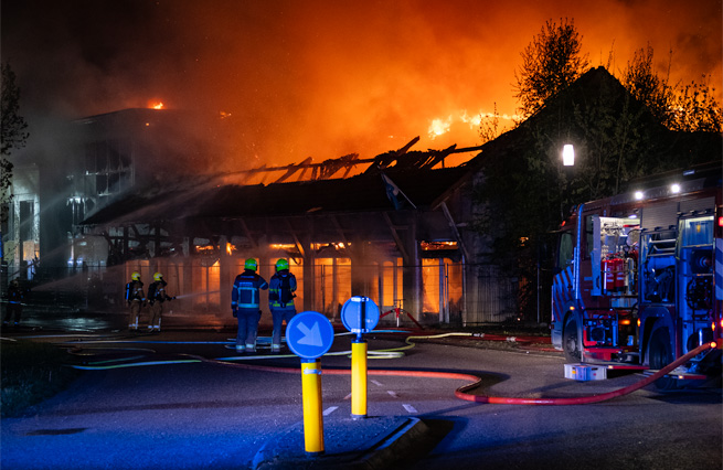 Brand Gendringen Meubelzaak assistentie Dinxperlo