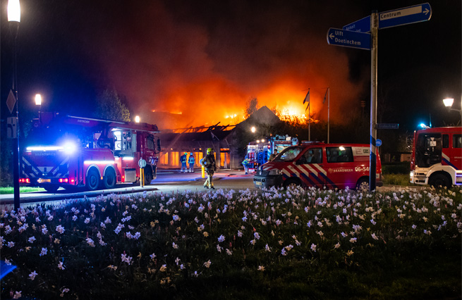 Brand Gendringen Meubelzaak assistentie Dinxperlo