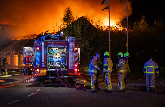 Brand Gendringen Meubelzaak assistentie Dinxperlo