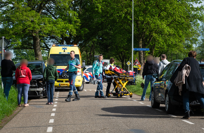 Aanrijding kruising Apenhorsterweg Varsseveldseweg De Heurne 4 mei 2024