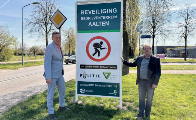 Nieuwe borden bedrijventerreinen Aalten Dinxperlo