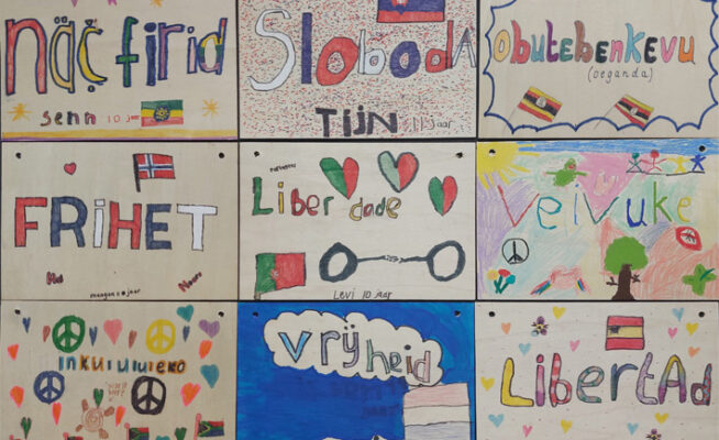 Bordjes vrijheid