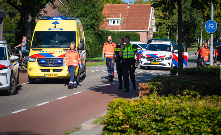 Zwaar hoofdletsel na aanrijding Terborgseweg Dinxperlo