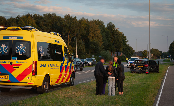 Kop-staartbotsing Terborgseweg Breedenbroek