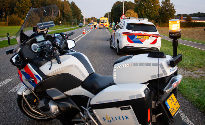 Kop-staartbotsing Terborgseweg Breedenbroek